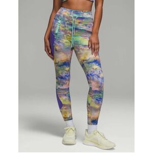 NWOT Lululemon SeaWheeze Base Pace High Rise Tight Reflective Purple Size 0